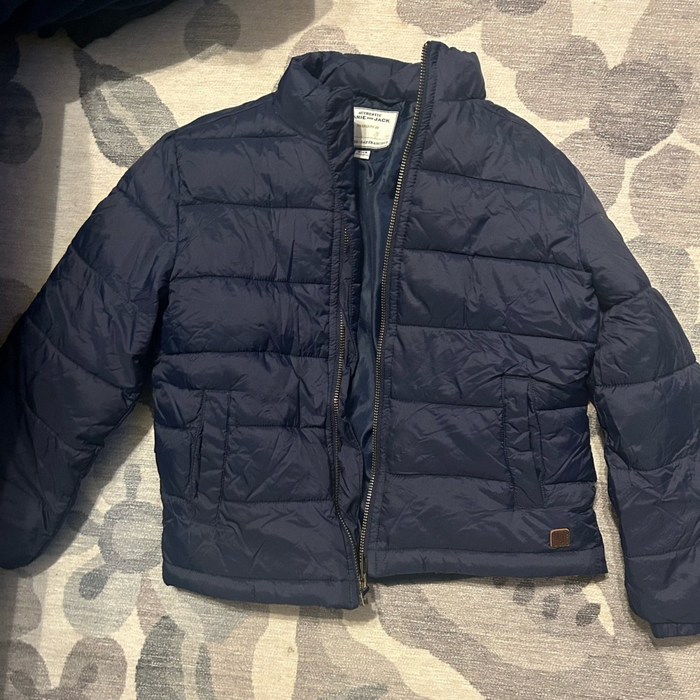 Janie & Jack Navy Blue Puffer Jacket